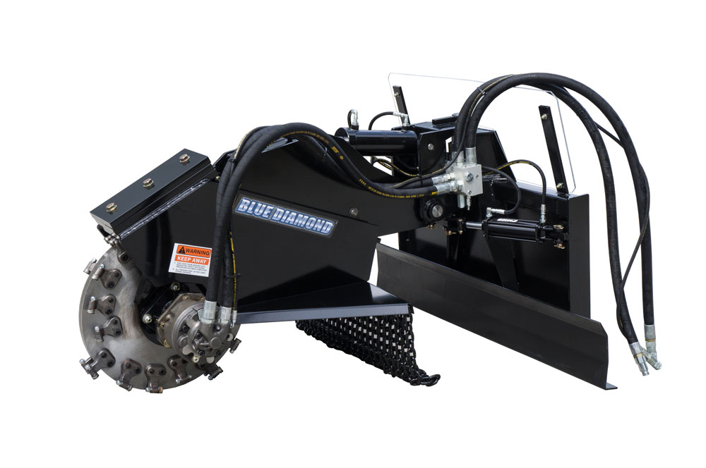blue diamond stump grinder attachment