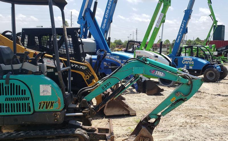 heavy equipment rentals in sc