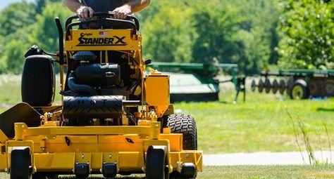 wright stander x commercial standing mower