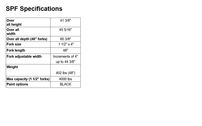 dirt dog pallet fork skid steer attachment