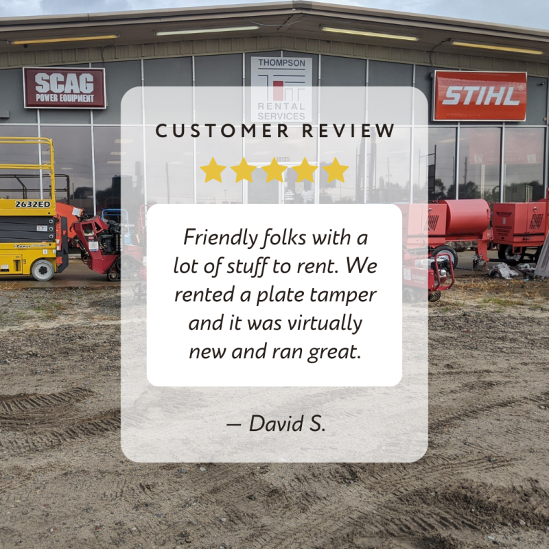 thompson rental services reviews